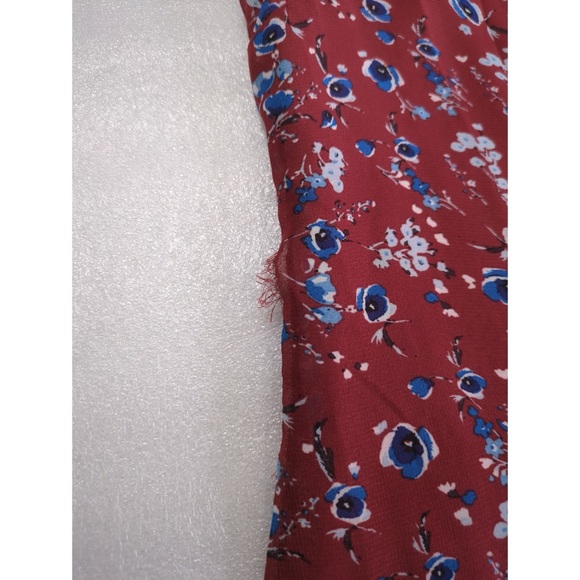 Chaps Floral Long Sleeve Day Dress- with flaws - Picture 15 of 15